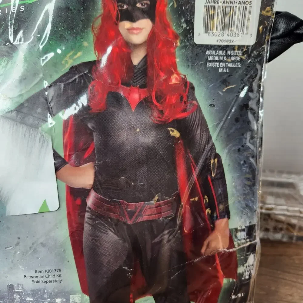 Arrow Batwoman Child's Medium Halloween Costume